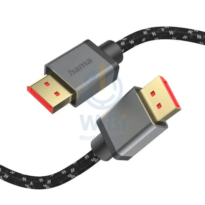 Hama Alu 1.4 DisplayPort Ultra-HD 8K Cable 2.0 m Accessories > Cables & Converters > Cables