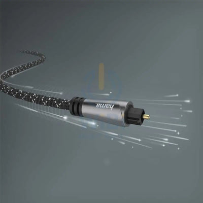 Hama Audio Optical Fibre Toslink Cable 1.5 m - Metal Accessories > Cables & Converters > Cables