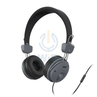 Hama Fun Wired Headphone Microphone - Black Accessories > Audio > Headphones