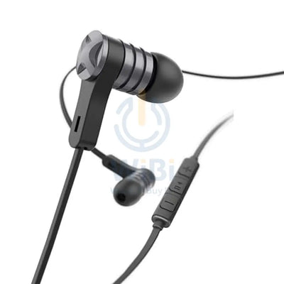 Hama Intense Earphones with Flat Ribbon Cable Microphone - Black Accessories > Audio > Headphones