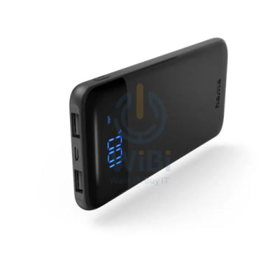 Hama LED10 10000 mAh Powerbank - Anthracite Accessories > Power Bank