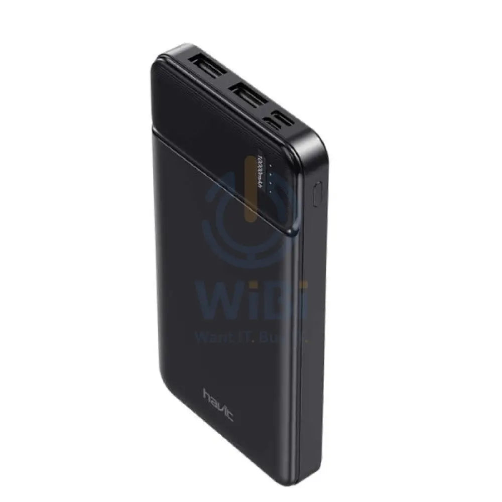 HAVIT 10000mAh Power Bank - Portable Charger - Black Accessories > Power Bank