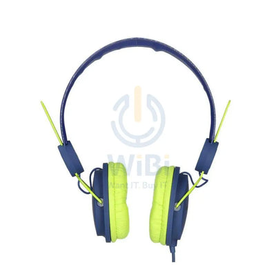 Havit 2198D Wired Headphones - 3.5mm / 1.2meters / Wired - Blue/Green Accessories > Audio > Headphones