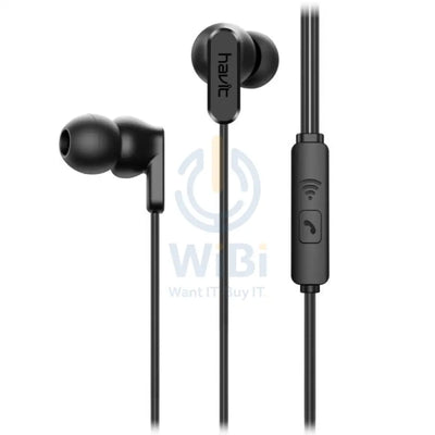 HAVIT E73P Wired Earphone - Black Accessories > Audio > Headphones