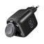 Havit UC252 A-UK Wall Charger with Built-In Cable - 65W / USB-C / USB-A / Black