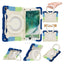 Heavy Duty Shockproof Case with 360° Kickstand For Apple iPad 11 A16 Navy Blue Accessories > Mobiles & Tablets >