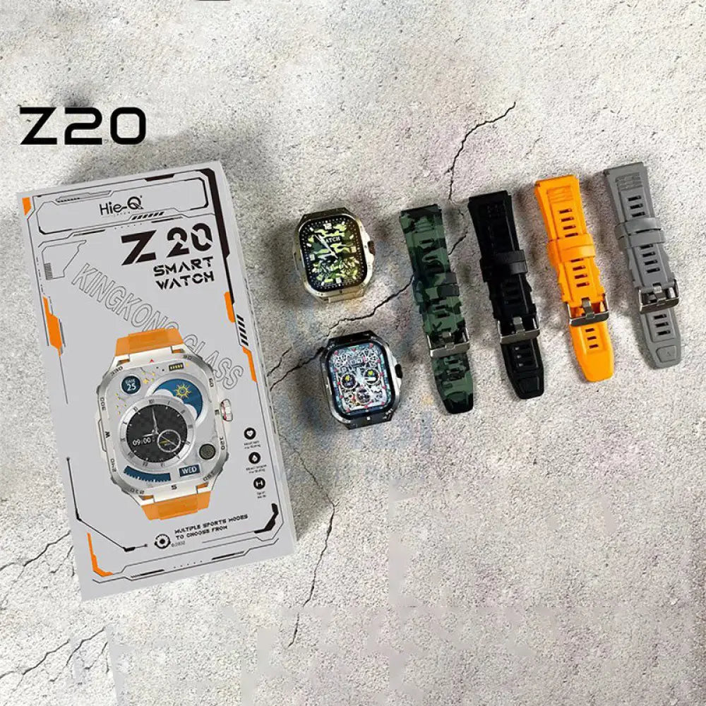 Hie-Q Z20 Smart Watch - Bluetooth / Silver Smart Watches