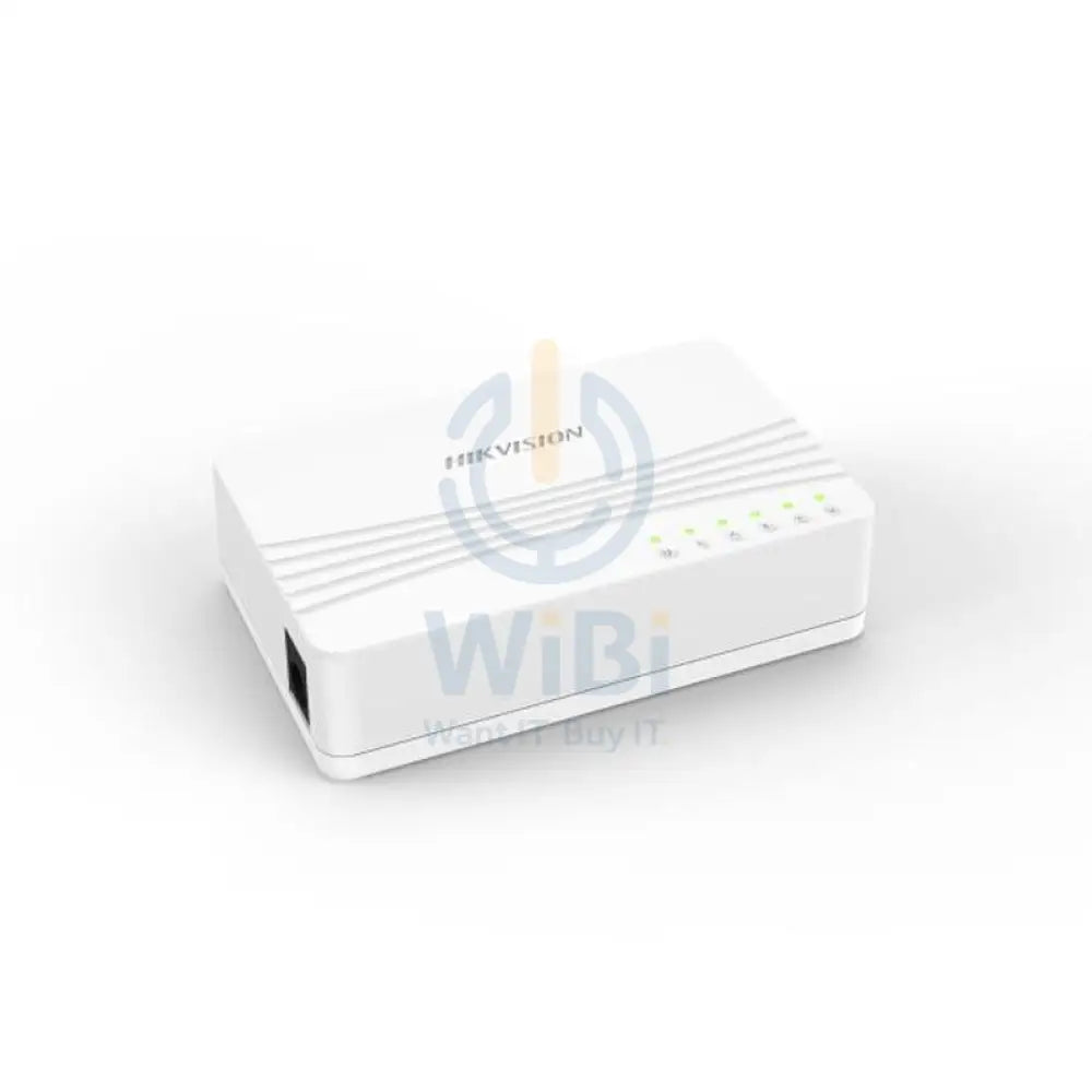 Hikvision 5 Port Fast Ethernet Unmanaged Desktop Switch Networking Products > Switches
