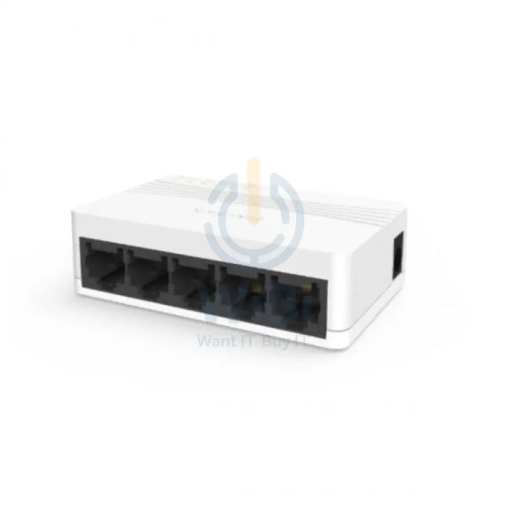 Hikvision 5 Port Fast Ethernet Unmanaged Desktop Switch Networking Products > Switches