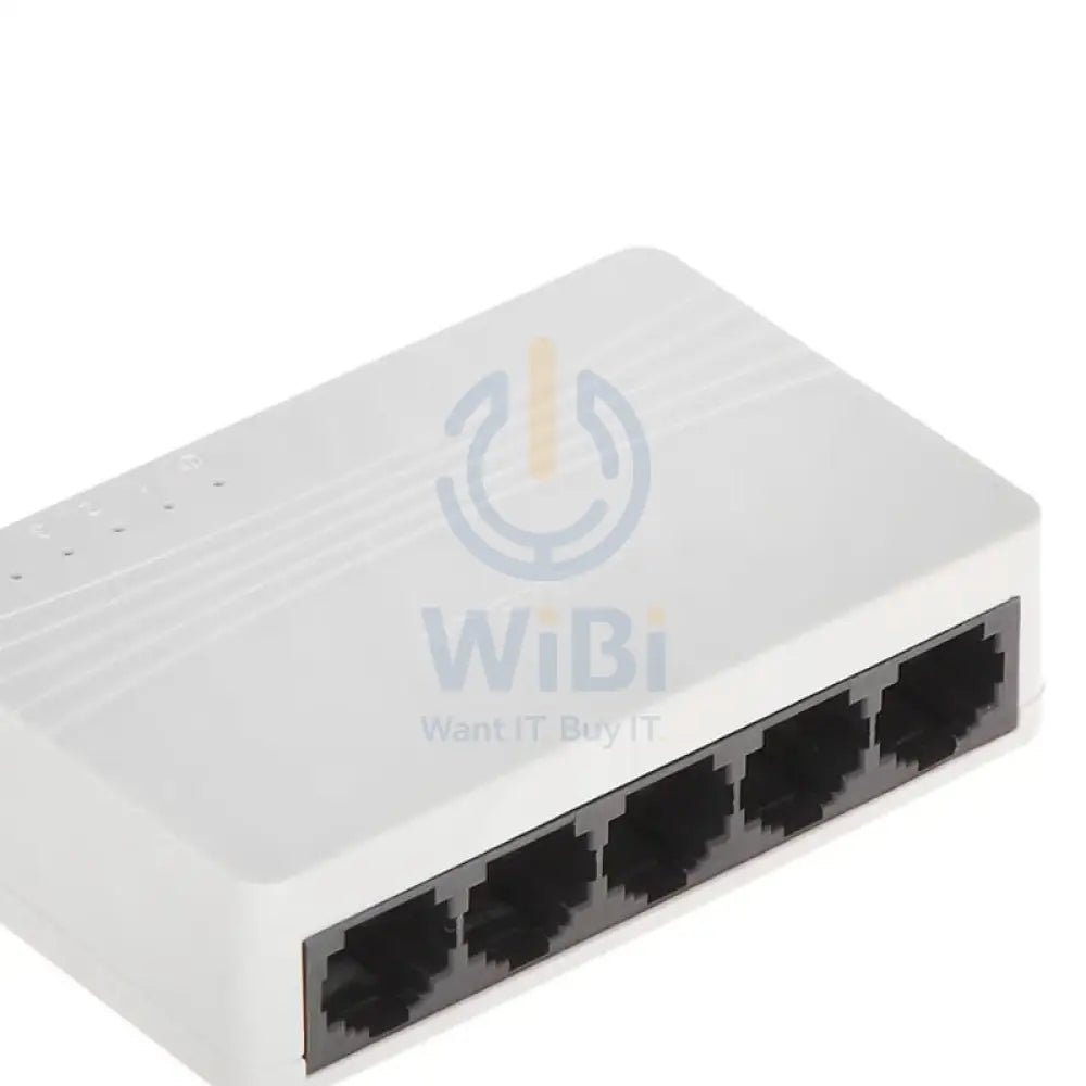 Hikvision 5 Port Fast Ethernet Unmanaged Desktop Switch Networking Products > Switches