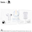 Hoco AirPods 2 TWS Wireless Headset With Silicone Case - MX21 Accessories > Audio > Headphones