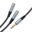 Hoco audio adapter Input Cable - 3.5mm / Black Accessories > Cables & Converters > Cables