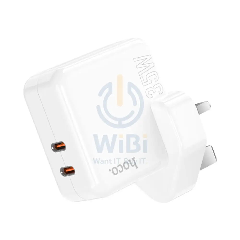 Hoco C110B Wall Charger PD 35W / USB C / White Accessories > Power Adapters