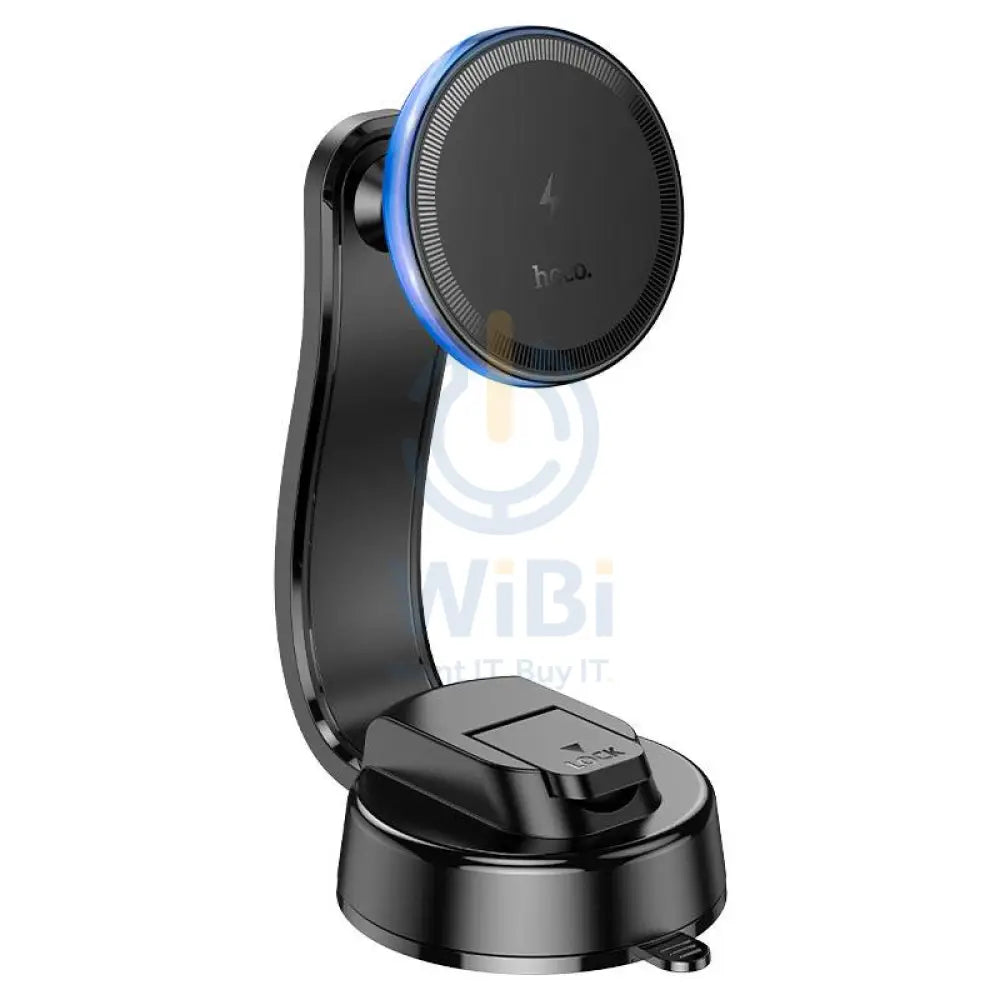 Hoco Car Wireless Charger “HW25 Neon” for Dashboard - Black Accessories > Mobiles & Tablets > Mobiles > Mobile Holder