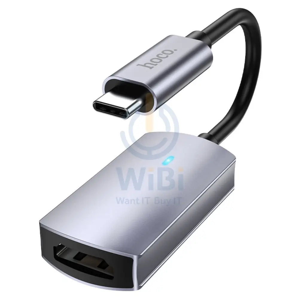 Hoco Converter UA20 Presage Type-C to HDMI support 4K/30Hz Accessories > Cables & Converters > Audio & Video Adapter >