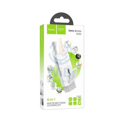HOCO D135 Multifunctional 8-in-1 Electronic Cleaner - White Accessories > Other Accessories