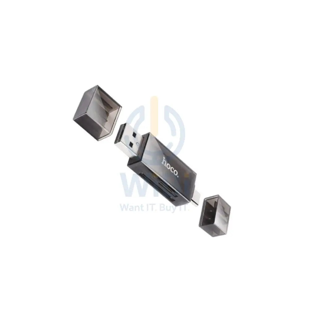 HOCO DHD01 2in1 Type-C to USB 2TB OTG Card Reader Accessories > Mobiles & Tablets > Tablets