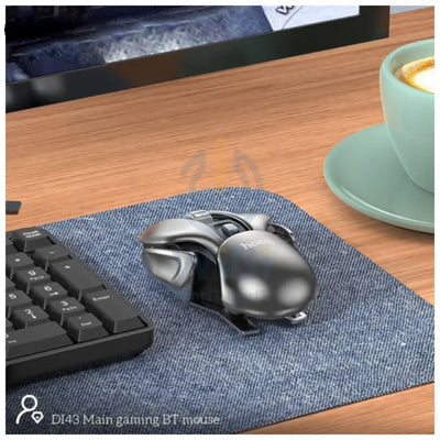 HOCO DI43 Robot 2.4G Gaming Wireless Mouse 1600dpi / Black Accessories > Keyboard & Mouse
