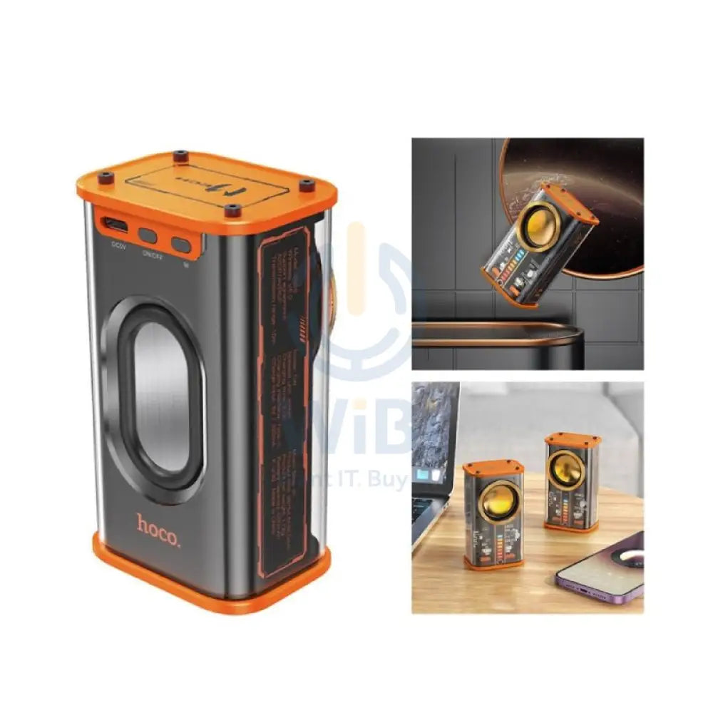 Hoco DS38 Mech Transparent Bluetooth Speaker - 600mAh / 5W Accessories > Audio > Speakers