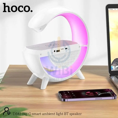 Hoco DS43 Big-G Smart Ambient Wireless Charging BT Speaker Accessories > Mobiles & Tablets > Mobiles