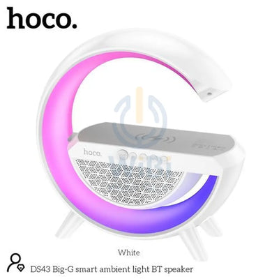 Hoco DS43 Big-G Smart Ambient Wireless Charging BT Speaker Accessories > Mobiles & Tablets > Mobiles