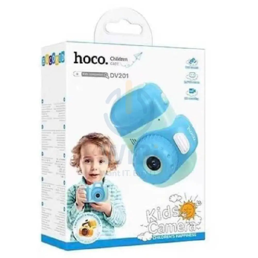 Hoco DV201 Dual Lens Children Camera - Blue Accessories > Smart Devices