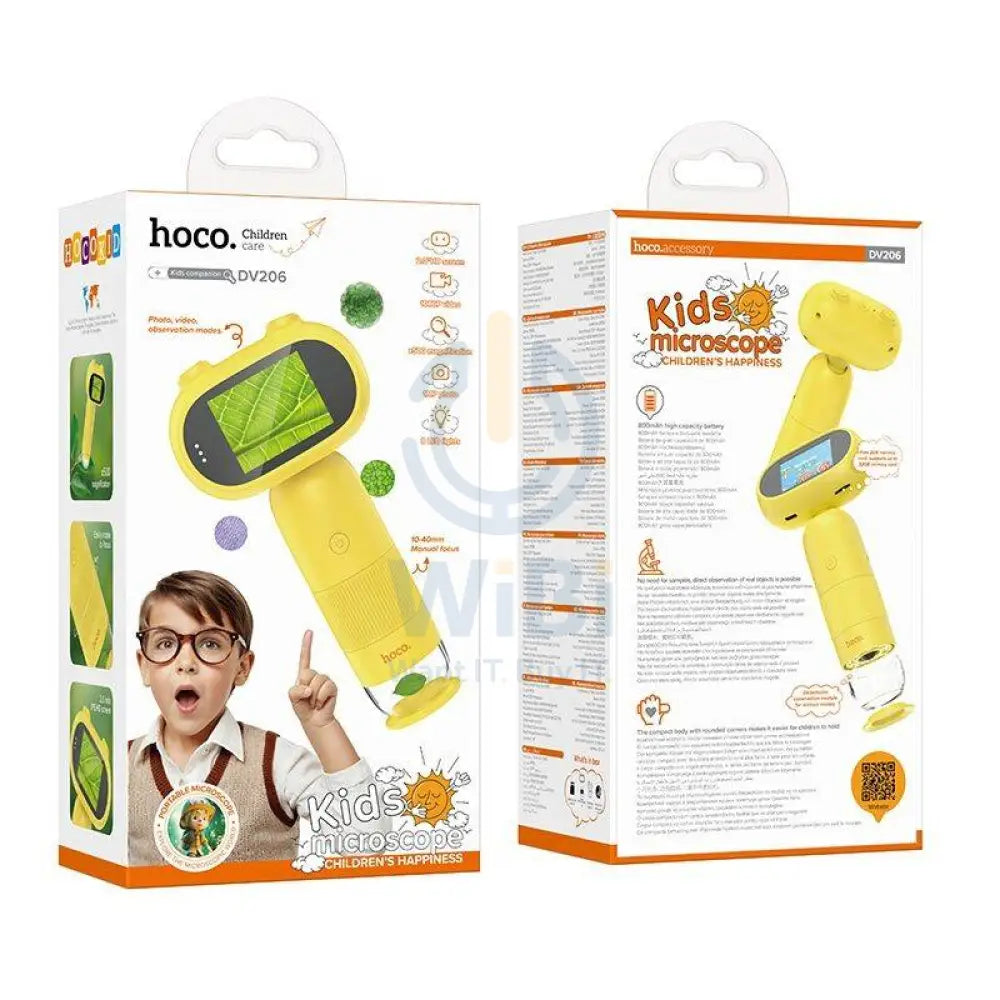 Hoco DV206 Children Microscope - Yellow Accessories > Smart Devices