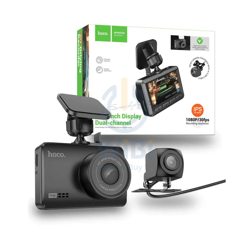 Hoco DV3 Driving Dual Channel Recorder With Display Accessories > Other Accessories
