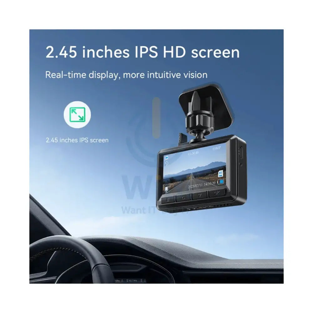 Hoco DV3 Driving Dual Channel Recorder With Display Accessories > Other Accessories