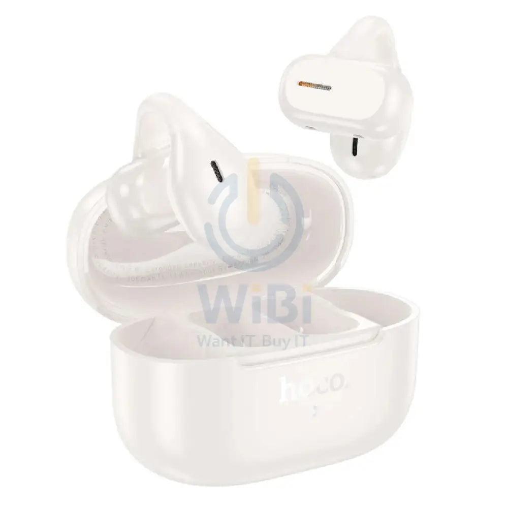 HOCO EA9 Clip-on Wireless Earbuds - Bluetooth / White Accessories > Audio > Headphones