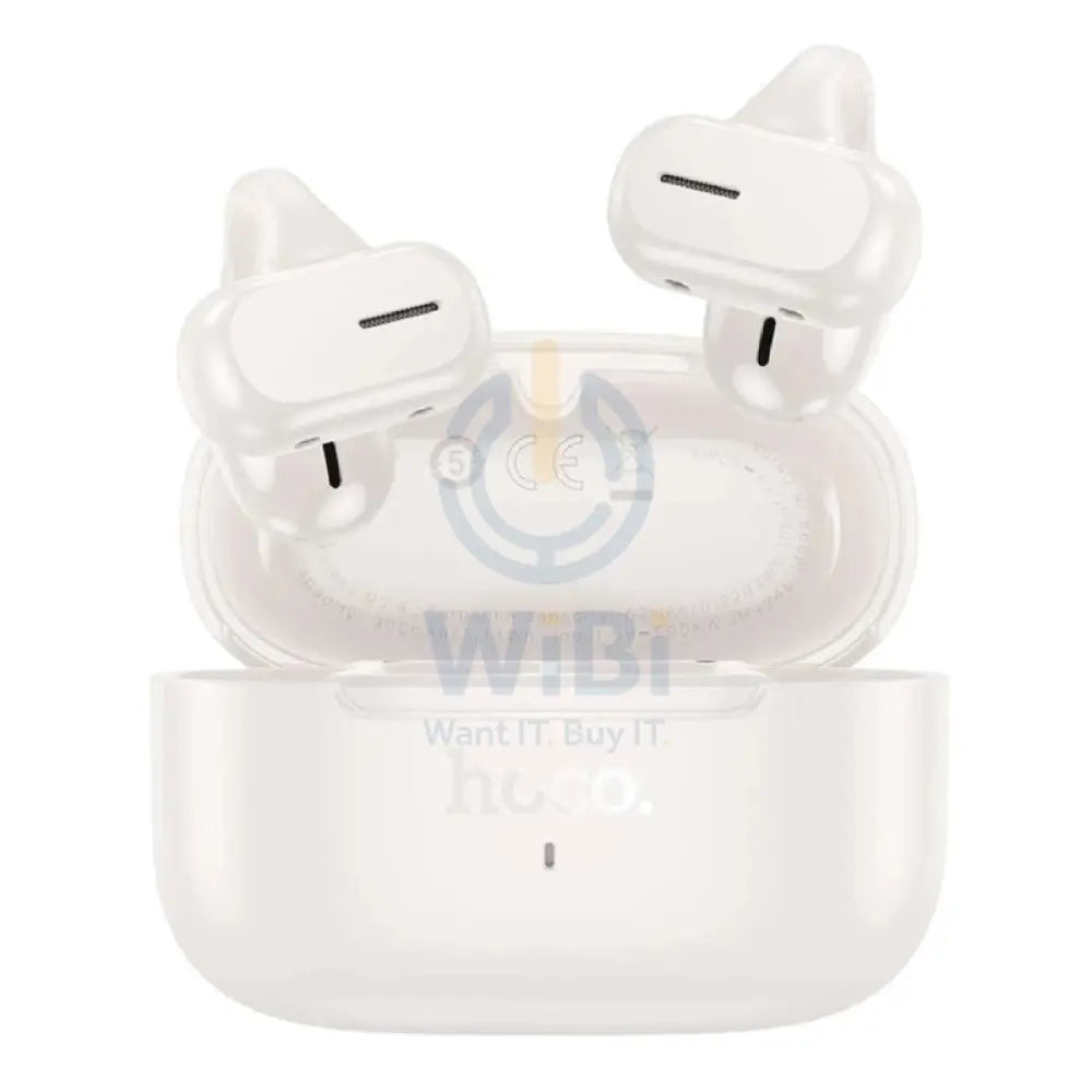 HOCO EA9 Clip-on Wireless Earbuds - Bluetooth / White Accessories > Audio > Headphones