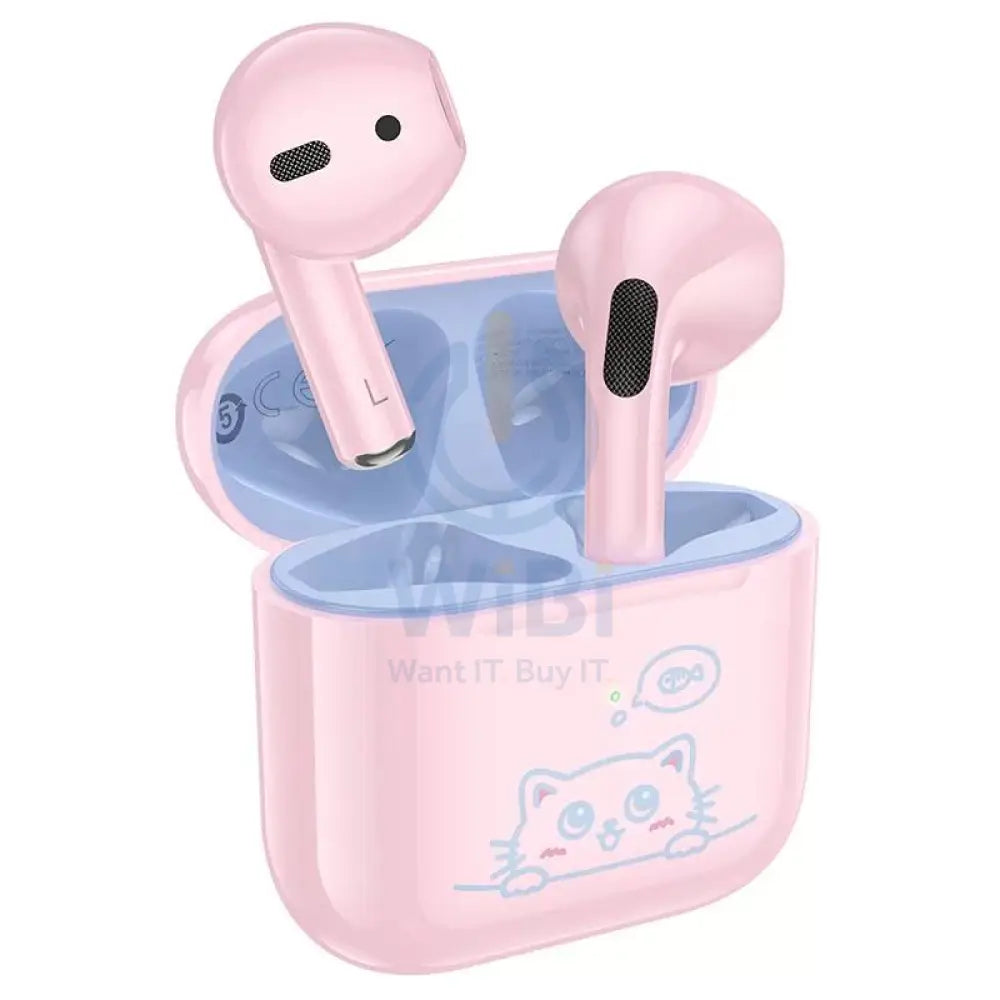 HOCO EW112 TWS Wireless Earbuds - Bluetooth / Pink Accessories > Audio > Headphones