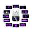 HOCO EW82 True Wireless Touchscreen Earbuds - Bluetooth / 300mAh / White Accessories > Audio > Headphones