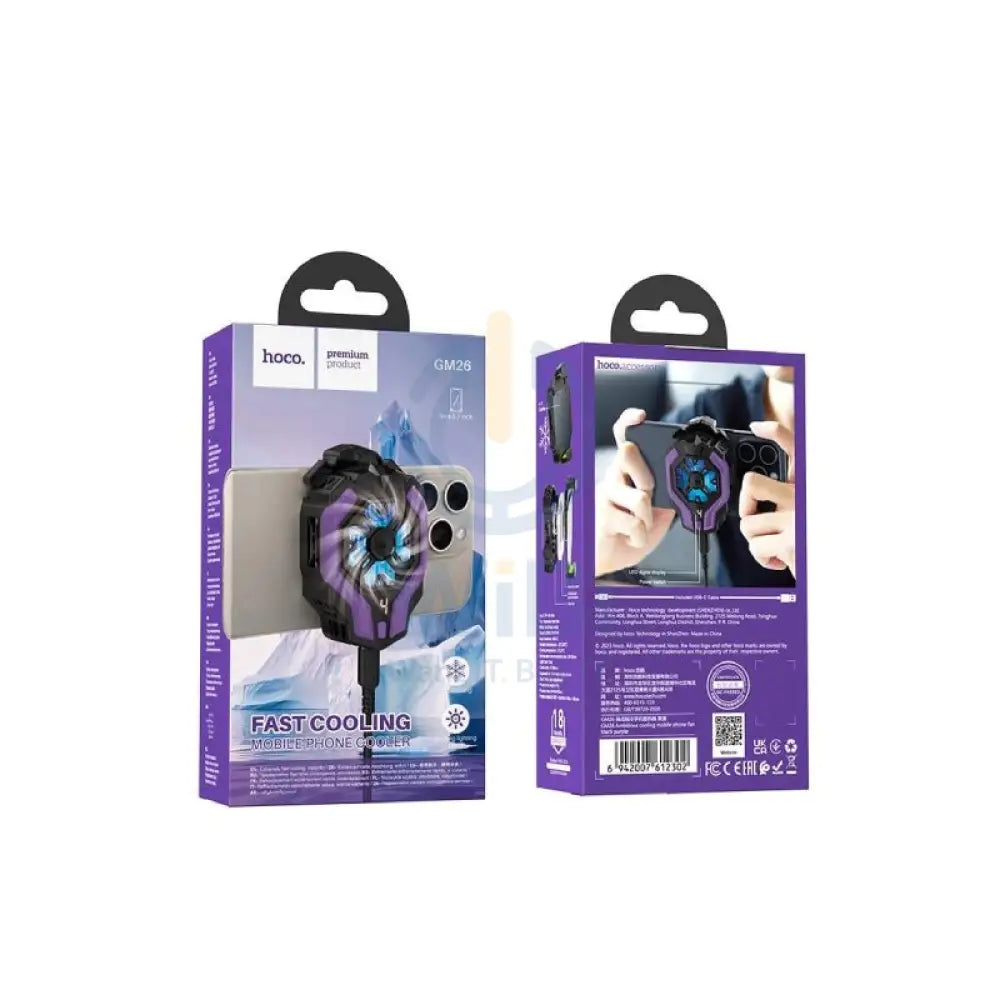 HOCO GM26 Phone Cooling Fan Accessories > Mobiles & Tablets > Mobiles