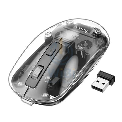 HOCO GM29 Dual Mode Silent Wireless Mouse 1600dpi / Black Accessories > Keyboard & Mouse