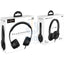 Hoco Headphones W21 Graceful Charm Wired Headset With Mic - Black Accessories > Audio > Headphones