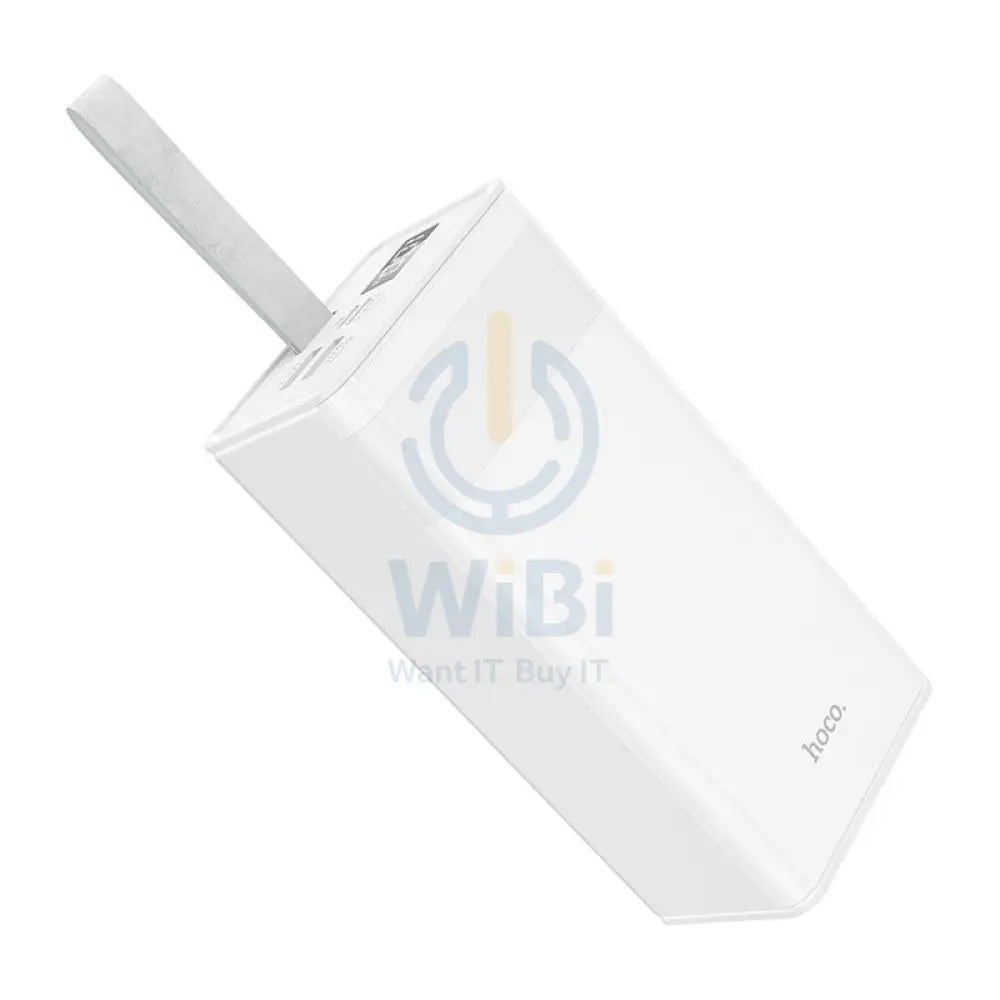 HOCO J86 Powermaster Power Bank - 40,000mAh / White