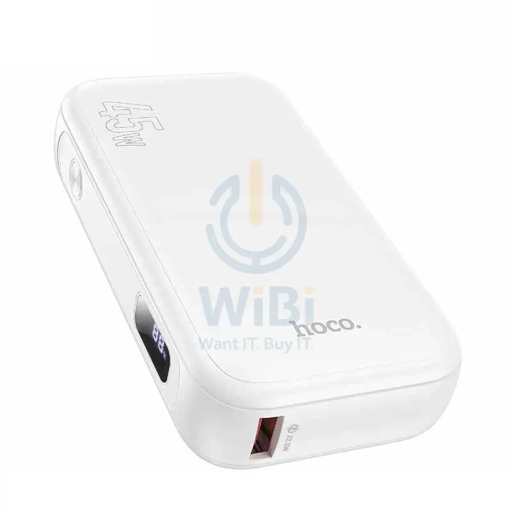 هوكو بنك طاقة J98 طاقة PD45W 15000 مللي أمبير - أبيض اكسسوارات > بنك طاقة
