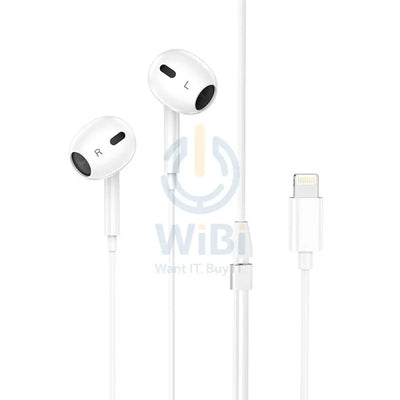 HOCO M1 Max crystal earphones for Lightning with mic Accessories > Audio > Headphones