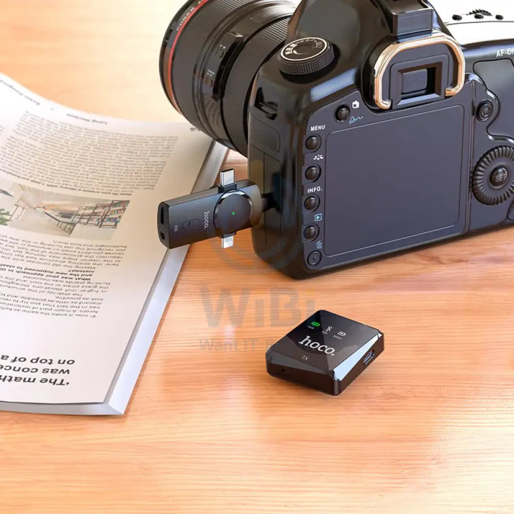 HOCO Microphone S31 Stream wireless with 3-in-1 receiver - Black Accessories > Smart Devices