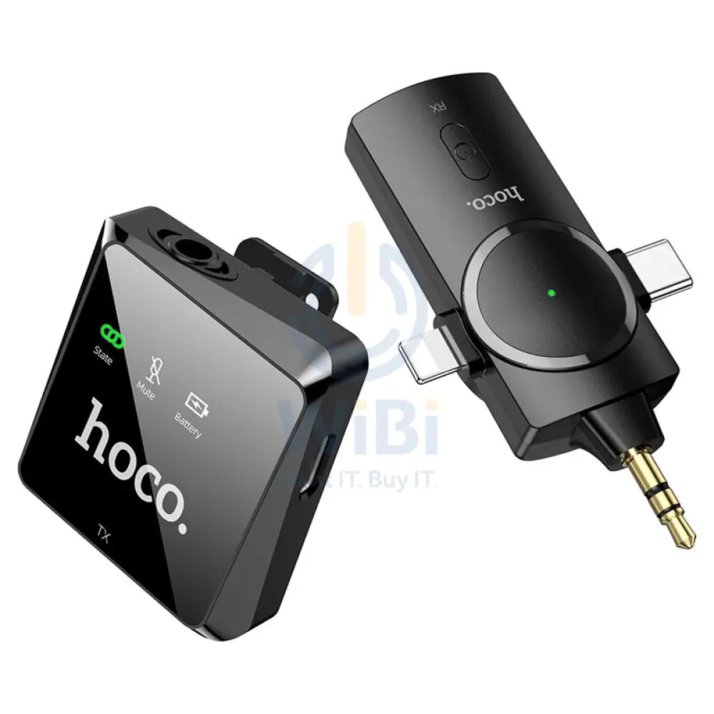 HOCO Microphone S31 Stream wireless with 3-in-1 receiver - Black Accessories > Smart Devices