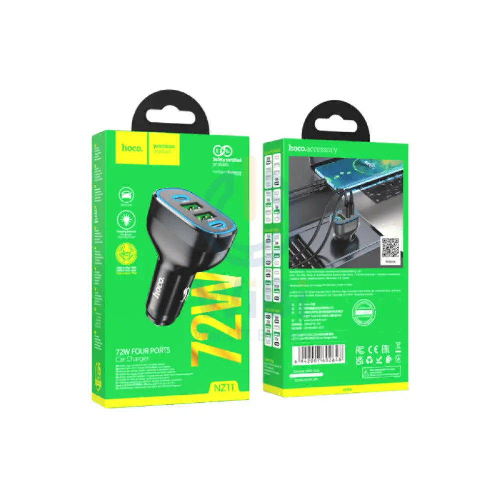 HOCO NZ11 Guide PD 72W 2C 2A Car Charger Accessories > Power Adapters