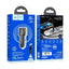 Hoco NZ3 LED Light Car Charger - Type-C / Lightning / Black Accessories > Mobiles & Tablets > Mobiles > Car Chargers
