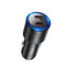 Hoco NZ3 LED Light Car Charger - Type-C / Lightning / Black Accessories > Mobiles & Tablets > Mobiles > Car Chargers