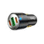هوكو 6 شاحن  سيارة - 45W / مزدوج PD / QC3.0 / أسود اكسسوارات > هواتف & تابلت > هواتف > سيارة