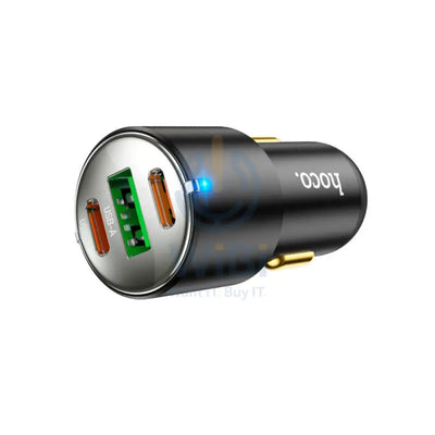 HOCO NZ6 Car Charger - 45W / Dual PD / QC3.0 / Black Accessories > Mobiles & Tablets > Mobiles > Car Chargers