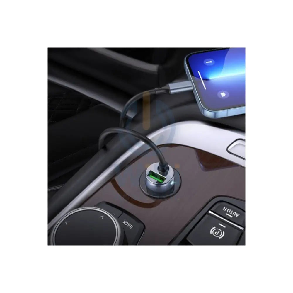 HOCO NZ7 Car Charger PD20W + QC3.0 with built-in Cable Accessories > Power Adapters