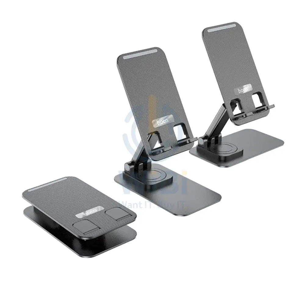 Hoco PH50 Rotating Folding Stand Holder for Phone & Tablet – Black Accessories > Mobiles & Tablets > Mobiles > Mobile