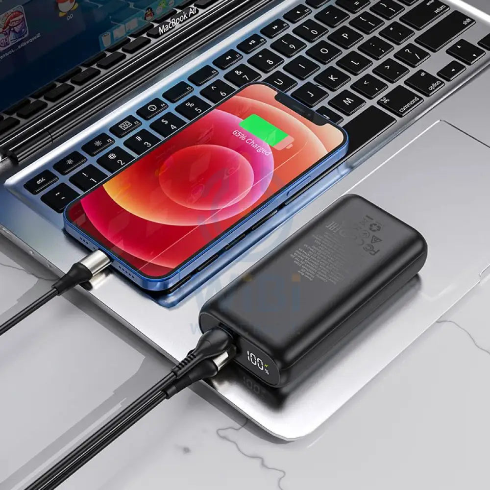 Hoco Power bank Q5 Aegis 30W 10000mAh – Black Accessories > Power Bank