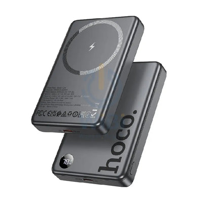Hoco Q34 Magnetic Power Bank - 10,000mah / 20W / Metal Grey Accessories > Power Bank
